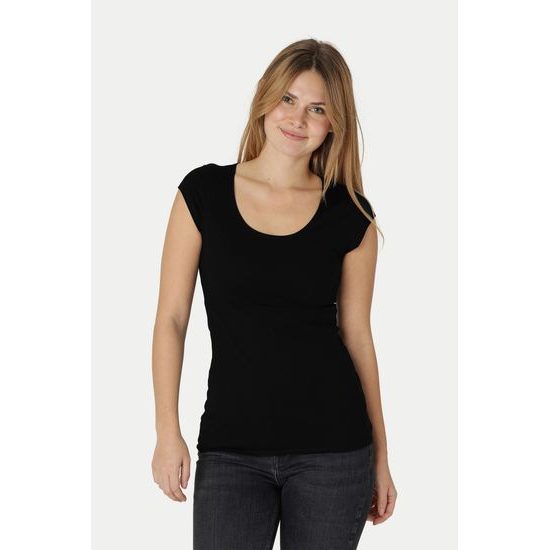 DAMEN T-SHIRT AUS BIO-FAIRTRADE-BAUMWOLLE - KURZARM-T-SHIRTS - KLEIDUNG