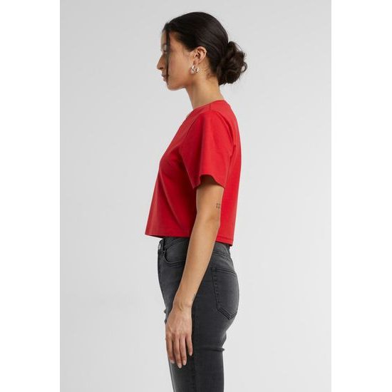 RÖVID UJJÚ NŐI CROP TOP PÓLÓ - CROP TOPOK - RUHÁZAT