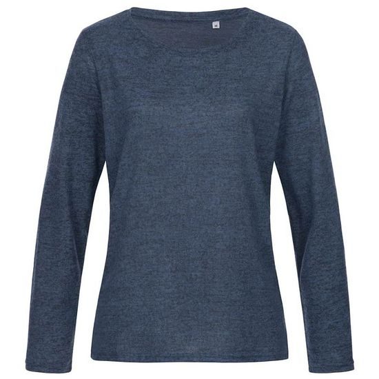 DAMEN PULLOVER MIT LANGEN ÄRMELN - PULLOVER OHNE VERSCHLUSS - KLEIDUNG