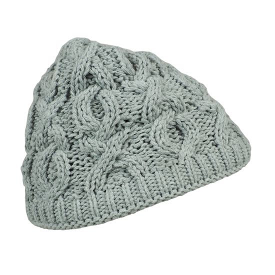 CĂCIULĂ DE IARNĂ TRICOTATĂ CU MODEL PENTRU FEMEI - CĂCIULI TRICOTATE - ACCESORII