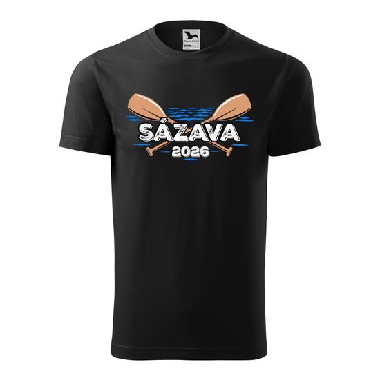 TRIČKO S POTISKEM "SÁZAVA" - VODÁCI - OBLEČENÍ