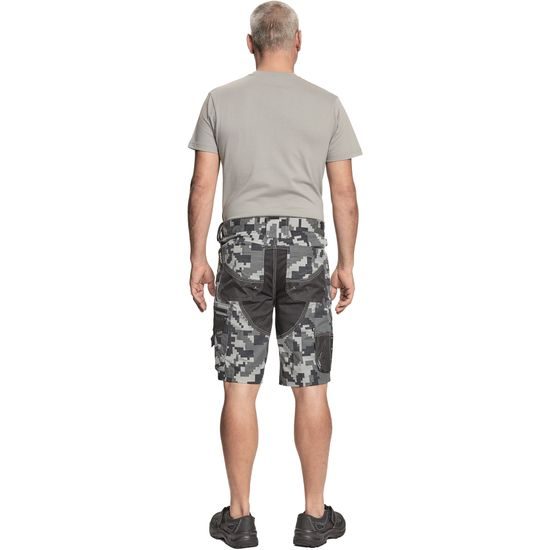 PANTALONI SCURȚI BĂRBAȚI NEURUM CAMOUFLAGE - PANTALONI SCURȚI DE LUCRU - HAINE DE LUCRU