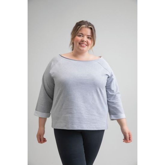 LEŽÉRNÍ DÁMSKÁ MIKINA FLASH DANCE - MIKINY PŘES HLAVU - OBLEČENÍ