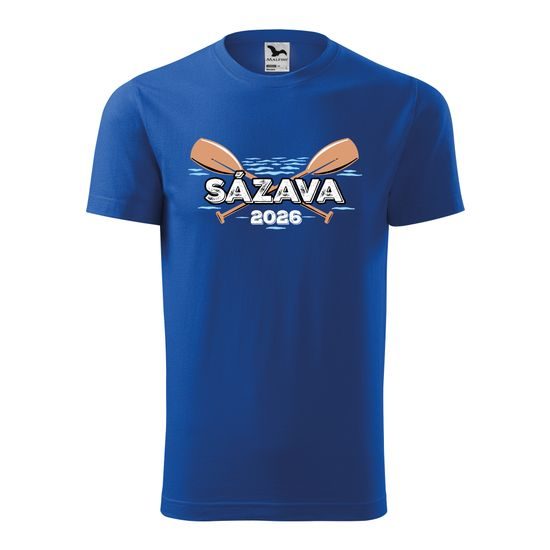TRIČKO S POTISKEM "SÁZAVA" - VODÁCI - OBLEČENÍ