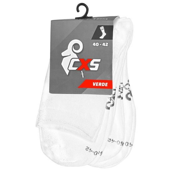 ȘOSETE CXS VERDE – SET DE 3 PERECHI - ȘOSETE CLASICE - ÎNCĂLŢĂMINTE