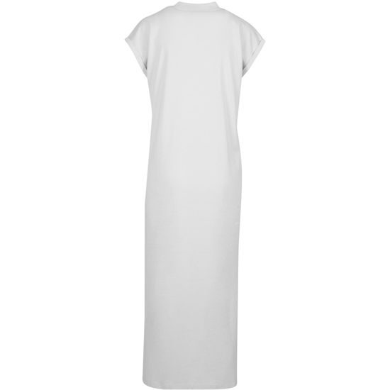 LÄSSIGES UND VERLÄNGERTES KLEID MIT STEHKRAGEN - KLEIDER - KLEIDUNG