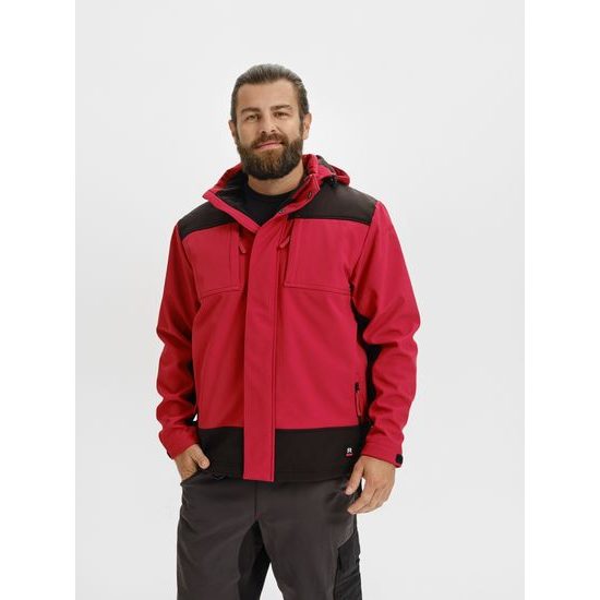 PÁNSKA ZIMNÁ SOFTSHELLOVÁ BUNDA VERTEX - SOFTSHELLOVÉ BUNDY - OBLEČENIE