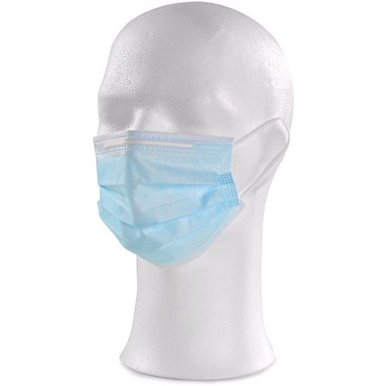 EINWEG-SCHUTZMASKEN 50 ST - PERSÖNLICHE SCHUTZAUSRÜSTUNG - ARBEITS KLEIDUNG