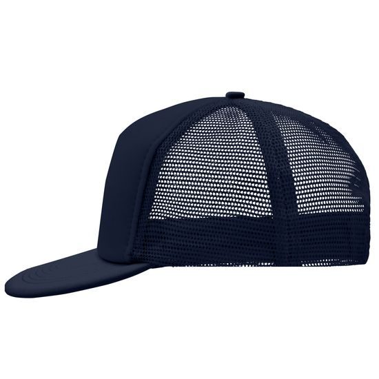 LAPOS KARIMÁJÚ TRUCKER SAPKA MB6207 - EGYENES SILTTEL - BASEBALL SAPKÁK ÉS SAPKÁK