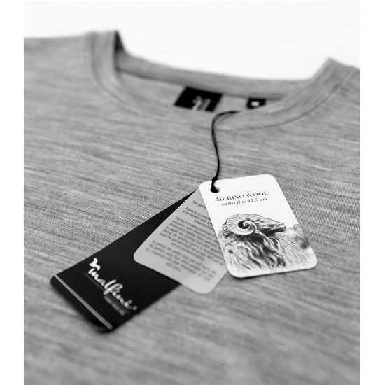 PÁNSKÉ TRIČKO S DLOUHÝM RUKÁVEM MERINO RISE LS - TRIČKA S DLOUHÝM RUKÁVEM - OBLEČENÍ