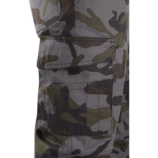 CAMOUFLAGE HERREN HOSE CXS CAMO - ANGLERHOSEN - ARBEITS KLEIDUNG