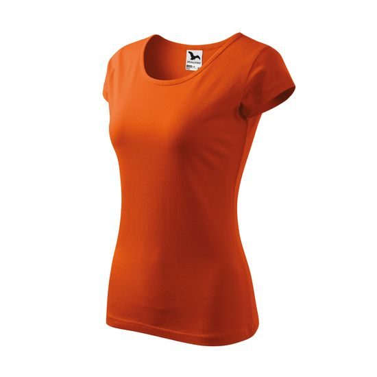 DAMEN T-SHIRT PURE - KURZARM-T-SHIRTS - KLEIDUNG