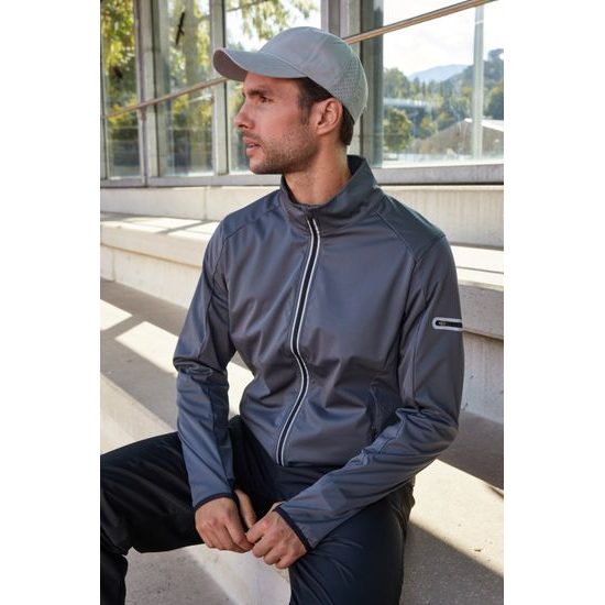 FÉRFI SPORTOS SOFTSHELL KABÁT JN1126 - SOFTSHELL DZSEKIK - RUHÁZAT