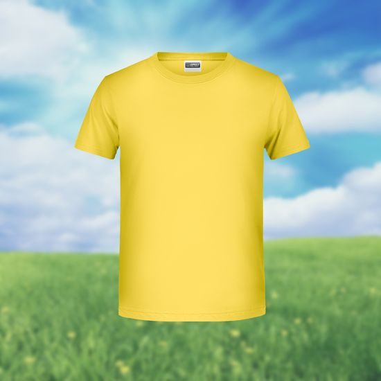 KLASICKÉ CHLAPČENSKÉ TRIČKO Z BIOBAVLNY 8008B - TRIČKÁ Z BIOBAVLNY - OBLEČENIE