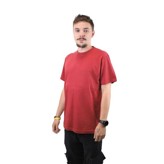 DAS MODEL IST 180 CM GROSS UND TRÄGT GRÖSSE L - KURZARM-T-SHIRTS - KLEIDUNG