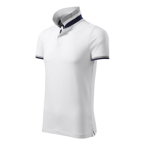 HERREN POLO-SHIRT COLLAR UP - KURZARM POLO-SHIRTS - KLEIDUNG