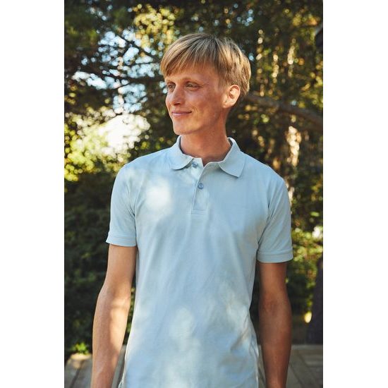 HERREN POLOSHIRT CLASSIC AUS BIO-FAIRTRADE-BAUMWOLLE - KURZARM POLO-SHIRTS - KLEIDUNG