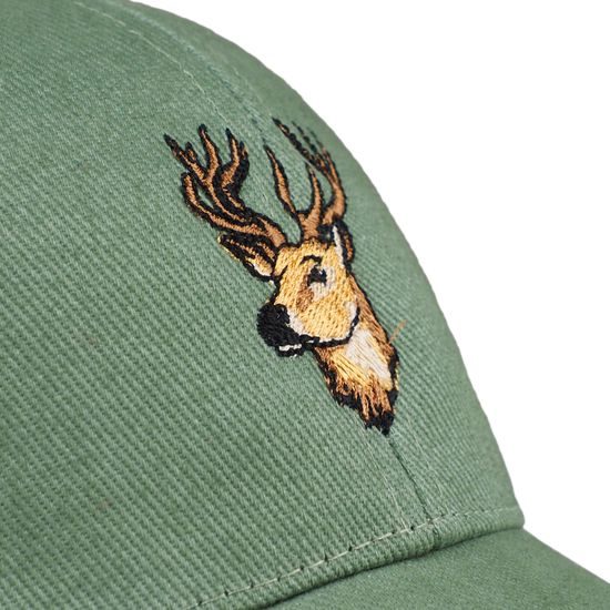 CAP MIT STICKEREI HIRSCH - JÄGER - KLEIDUNG