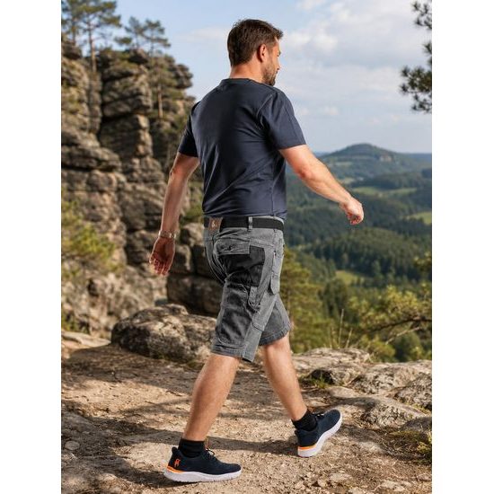PANTALONI SCURȚI DIN DENIM CXS MURET PENTRU BĂRBAȚI - PANTALONI SCURȚI DE LUCRU - HAINE DE LUCRU