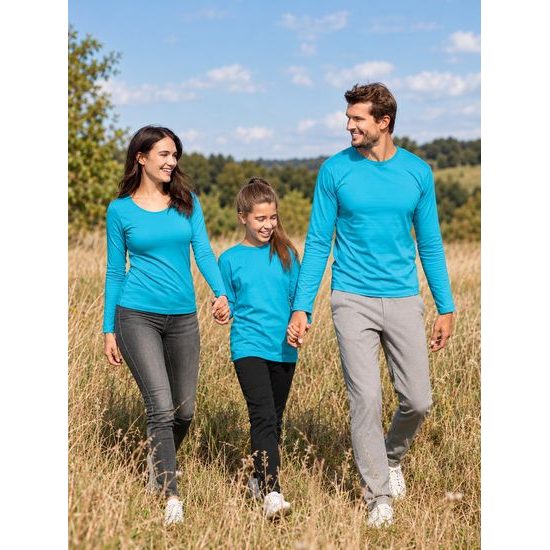 TRICOU FEMEI CU MÂNECI LUNGI FIT-T LONG SLEEVE - TRICOURI CU MÂNECĂ LUNGĂ - ÎMBRĂCĂMINTE