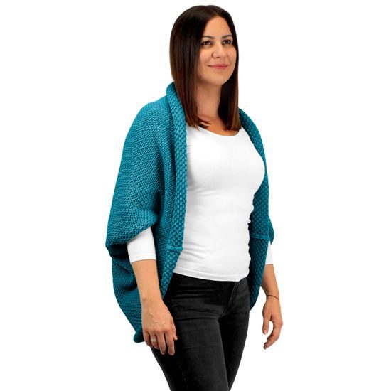 STRICK-CARDIGAN MIT VARIABLER LÄNGE - PULLOVER - KLEIDUNG