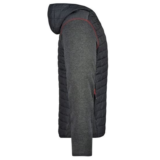 PÁNSKA HYBRIDNÁ BUNDA JN772 - OUTDOOROVÉ BUNDY - ŠPORTOVÉ OBLEČENIE