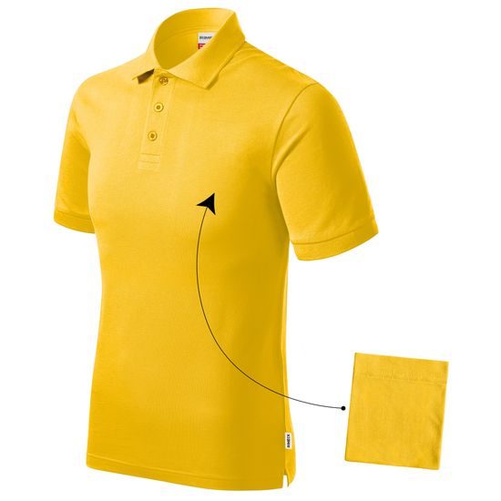 TRICOU POLO BĂRBĂTESC RESIST HEAVY POLO - TRICOURI POLO - ÎMBRĂCĂMINTE
