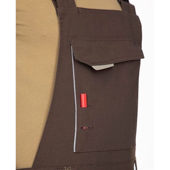 MONTÉRKY S NÁPRSENKOU URBAN+ SKRÁTENÉ - MONTÉRKY S TRAKMI - PRACOVNÉ ODEVY