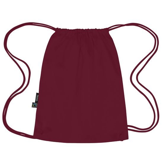 TORNAZSÁK HÚZÓZSINÓRRAL ORGANIKUS FAIRTRADE BIOPAMUTBÓL - HÁTIZSÁKOK - TÁSKÁK ÉS HÁTIZSÁKOK