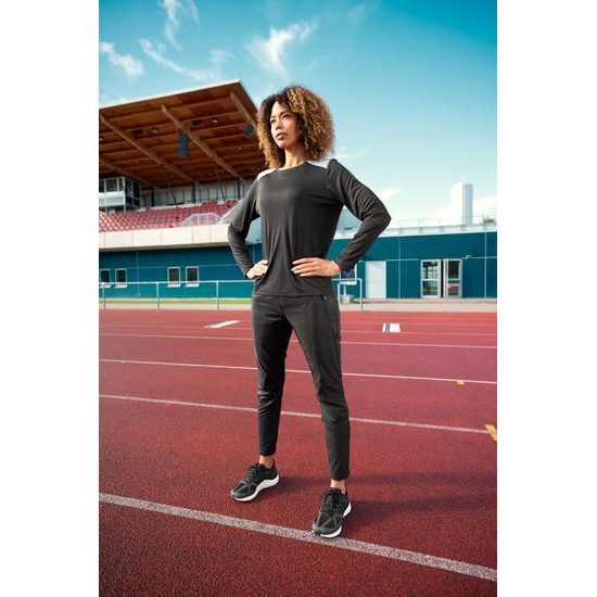 DÁMSKÉ BĚŽECKÉ TRIČKO S DLOUHÝM RUKÁVEM JN1385 - SPORTOVNÍ TRIČKA S DLOUHÝM RUKÁVEM - SPORTOVNÍ OBLEČENÍ