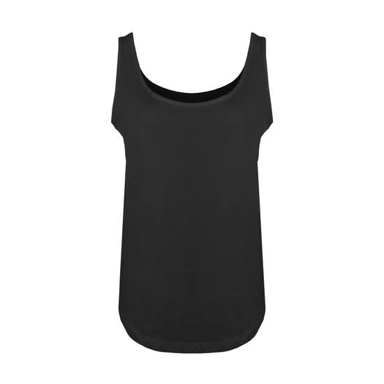 DAMEN TANKTOP AUS BAUMWOLLE LOCKER GESCHNITTEN - TANKTOPS - KLEIDUNG