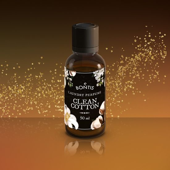 PARFÉM NA PRANÍ CLEAN COTTON 50 ML - PARFÉMY NA PRANÍ - DOMÁCNOST