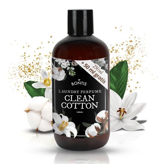 PARFÉM NA PRANÍ CLEAN COTTON 300 ML - PARFÉMY NA PRANÍ - DOMÁCNOST