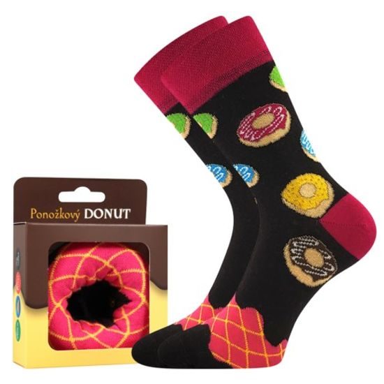 BAUMWOLLSOCKEN DONUT - ALLTAGS-SOCKEN - SCHUHE