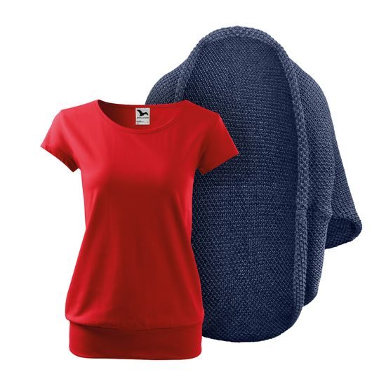 SET DAMĂ: CARDIGAN TRICOTAT ȘI TRICOU CITY - PULOVERE - ÎMBRĂCĂMINTE