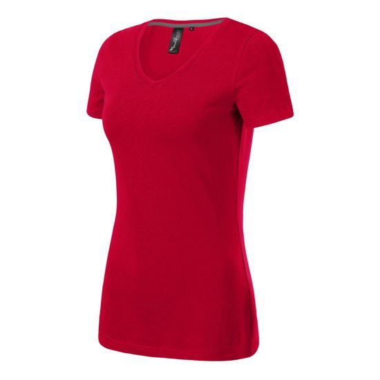 DÁMSKE TRIČKO ACTION V-NECK - TRIČKÁ S KRÁTKYM RUKÁVOM - OBLEČENIE