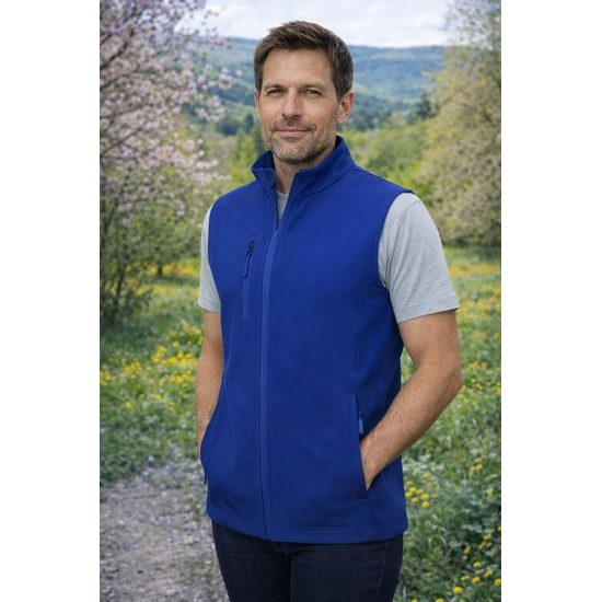 VESTĂ SOFTSHELL BĂRBAȚI TRAIL - VESTE DIN SOFTSHELL - ÎMBRĂCĂMINTE