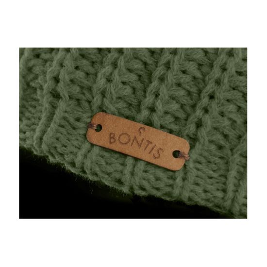 WOMEN'S SLOUCHY WINTER HAT WITH FLEECE - KNITTED BEANIES - ACCESSORIES