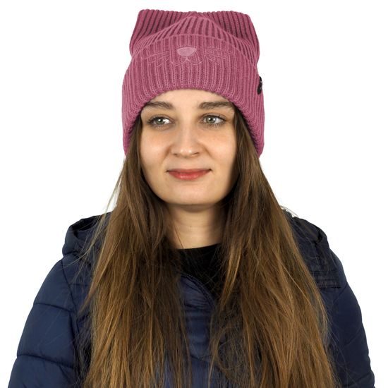 PLETENÁ ČEPICE S VÝŠIVKOU KOČKA - PLETENÉ ČEPICE - KŠILTOVKY A ČEPICE