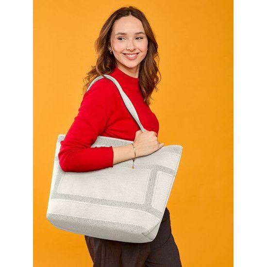PLETENÁ NÁKUPNÍ TAŠKA MONO - NÁKUPNÍ TAŠKY - TAŠKY A BATOHY