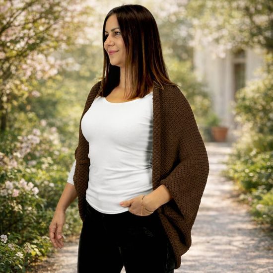 STRICK-CARDIGAN MIT VARIABLER LÄNGE - PULLOVER - KLEIDUNG