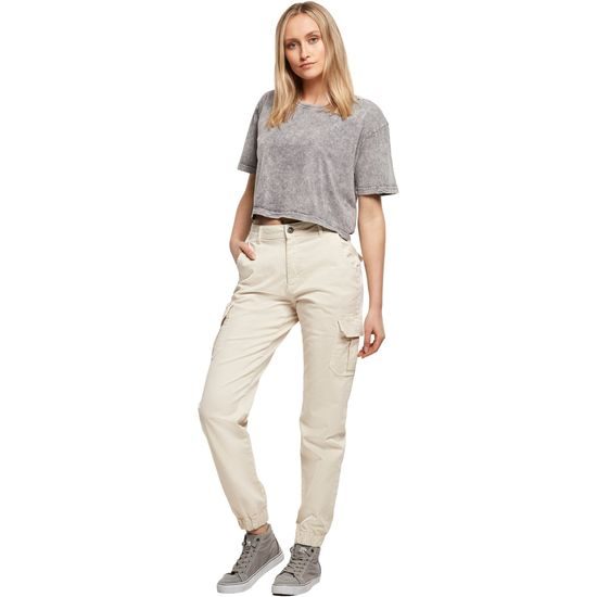 DAMEN CROP-TOP ACID WASHED - CROP-TOPS - KLEIDUNG