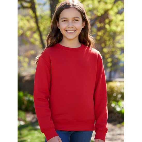 DĚTSKÁ UNISEX MIKINA CREW - DĚTSKÉ MIKINY - DĚTSKÉ OBLEČENÍ