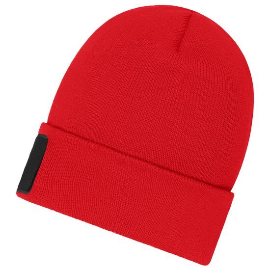 ČEPICE S NÁŠIVKOU MB7407 - PLETENÉ ČEPICE - KŠILTOVKY A ČEPICE