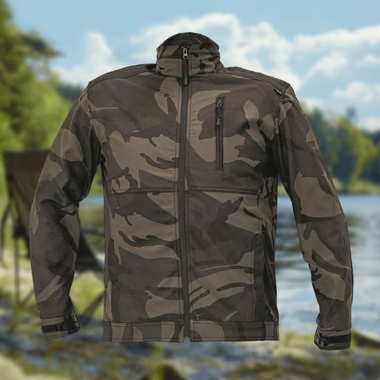 GEACĂ DE CAMUFLAJ SOFTSHELL CRAMBE - JACHETE SOFTSHELL - ÎMBRĂCĂMINTE