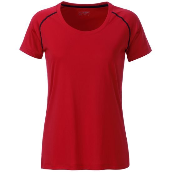 DAMEN FUNKTIONS-T-SHIRT JN495 - SPORT T-SHIRTS MIT KURZEN ÄRMELN - SPORT KLEIDUNG