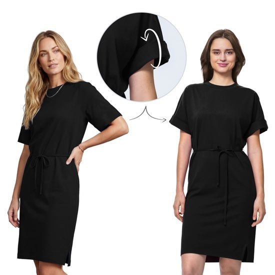 DER ÄRMEL KANN NACH BEDARF UMGEKREMPELT WERDEN. - KLEIDER - KLEIDUNG