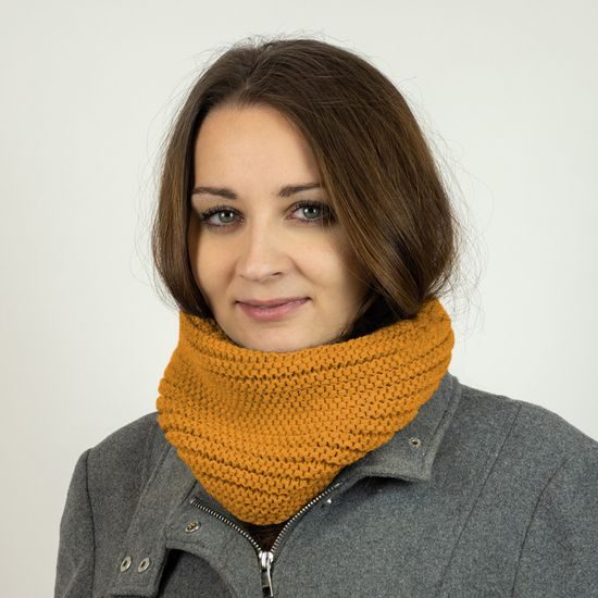 FULAR GULER TRICOTAT PENTRU FEMEI - GULERE - ACCESORII