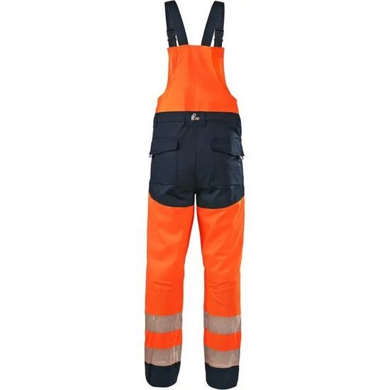 PANTALONI REFLECTORIZANȚI DE VARĂ CU PIEPTAR CXS HALIFAX - PANTALONI REFLECTORIZANȚI - HAINE DE LUCRU