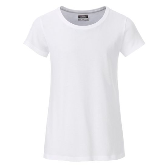 TRICOU CLASIC DE FATĂ DIN BUMBAC ORGANIC 8007G - TRICOURI DIN BUMBAC ORGANIC - ÎMBRĂCĂMINTE